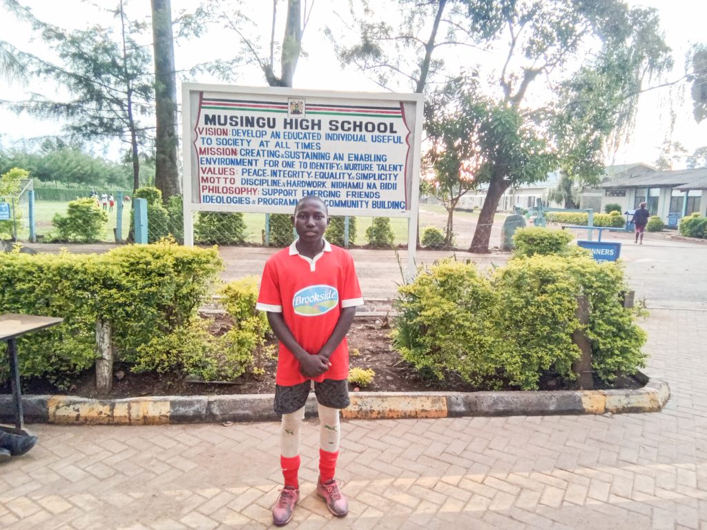 Rising hockey star