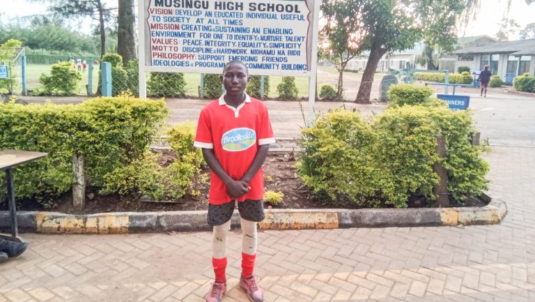 Rising hockey star
