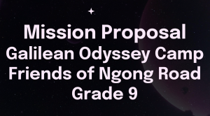 Mission Proposal – STEM Galilean Odyssey